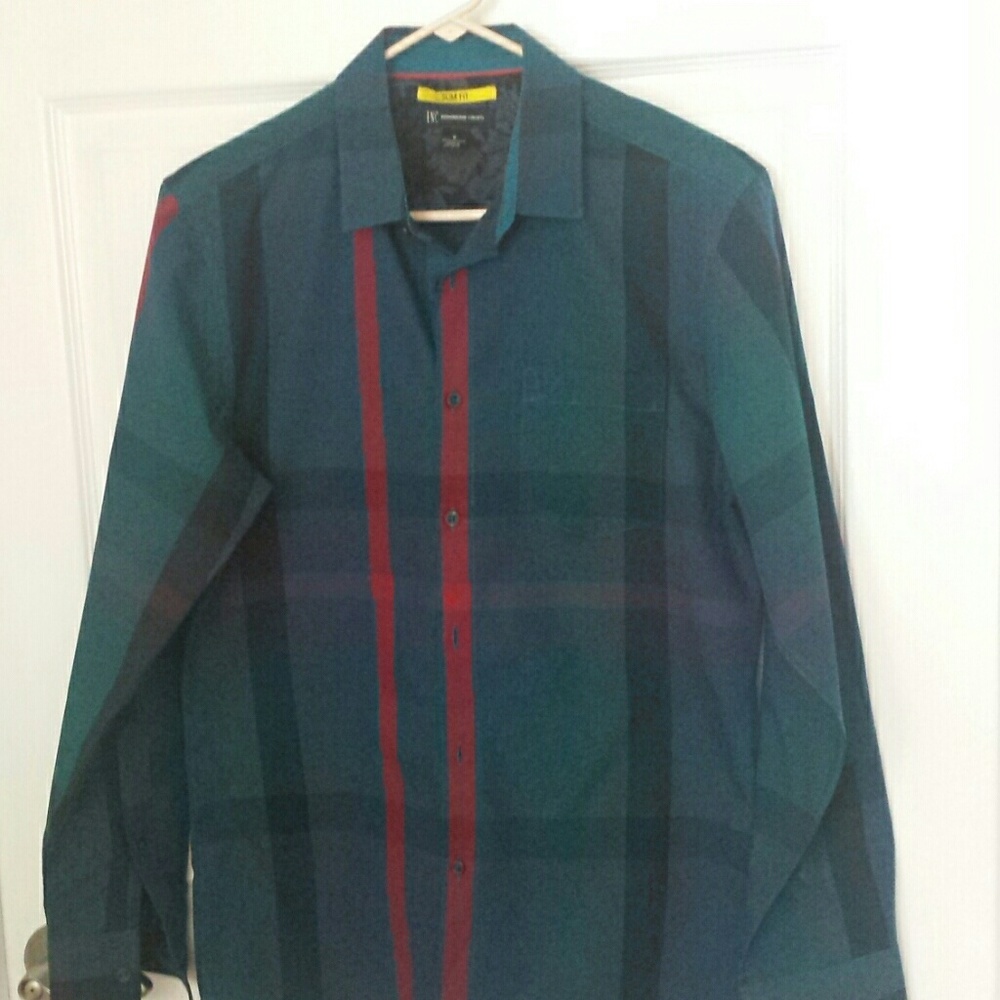 International concepts checks shirt