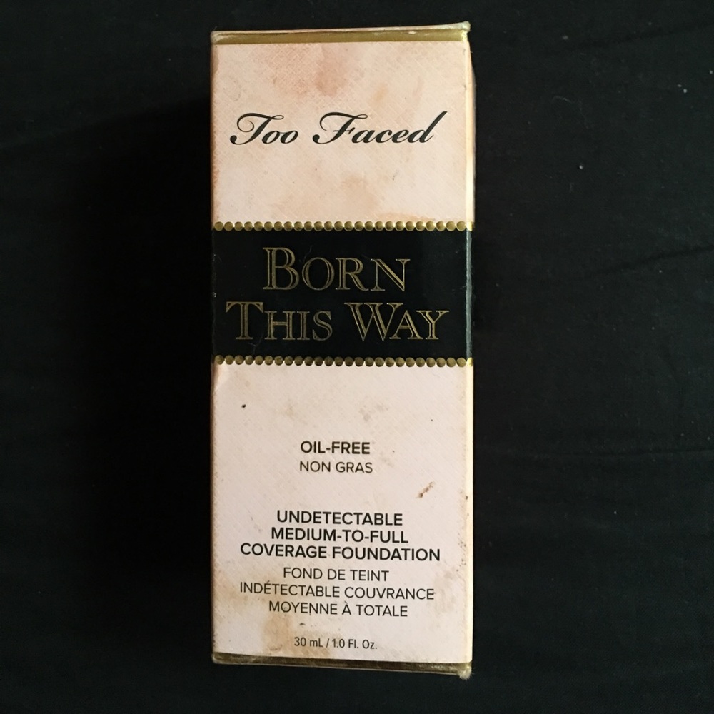 Too faced born this way foundation.