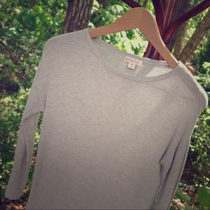 3/4 Sleeve Grey Sweater 🌺