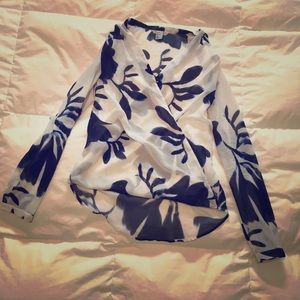 Size 4 H&M summer work blouse
