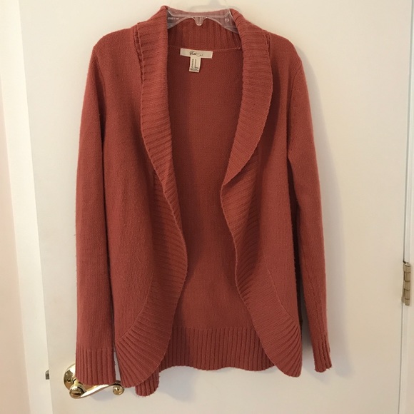 Burnt orange Forever 21 cardigan - Picture 1 of 3