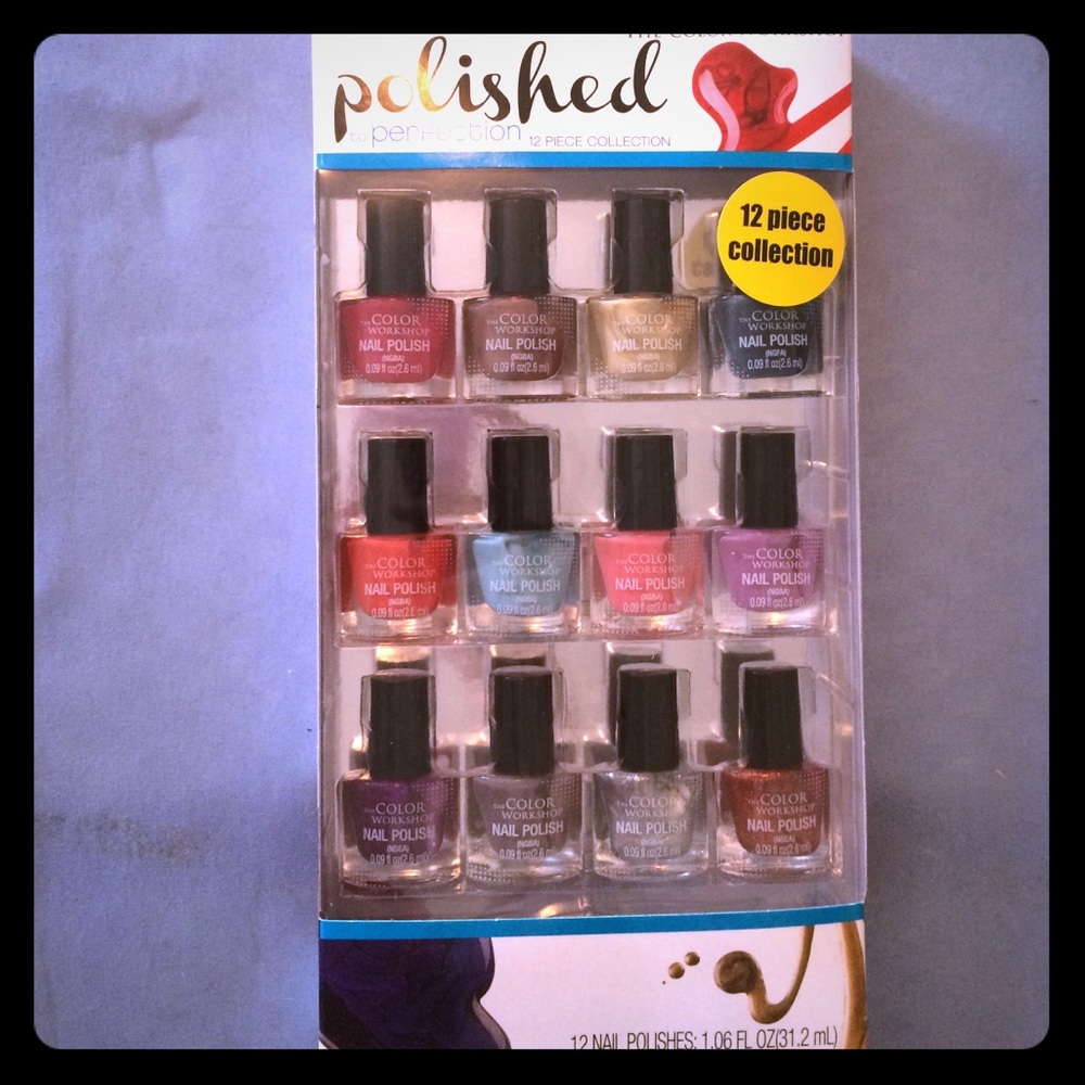12 Piece Nail Polish Set