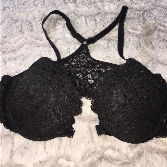 Victoria's Secret Lace Racerback Bra-- Front Latch - Picture 3 of 3