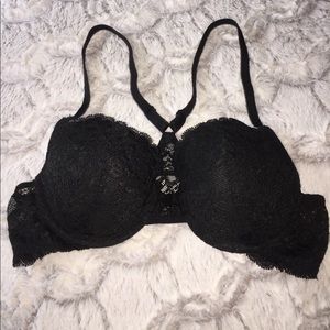 Victoria's Secret Lace Racerback Bra-- Front Latch