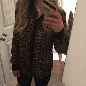 MICHAEL KORS Leopard blouse