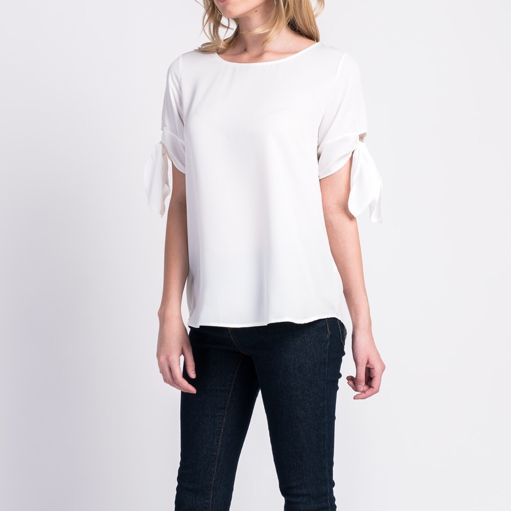 Abigail Ivory Top