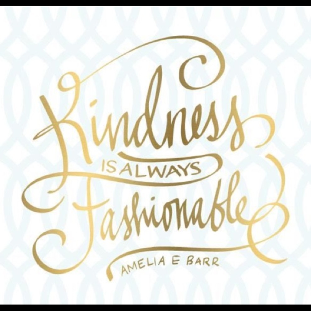 Please be kind