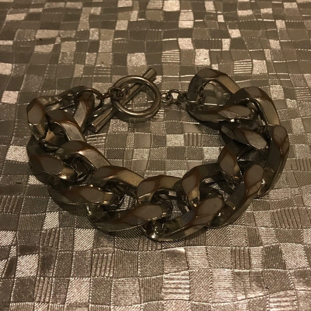 Buy 1 Get 1 - Large Silver Chain Bracelet