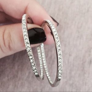 Chloe + Isabel Studded Hoop Earrings