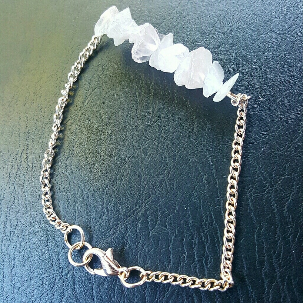 NEW!! Rose Quartz Bracelet Adult/Child HOST PICK💙 - Picture 2 of 2