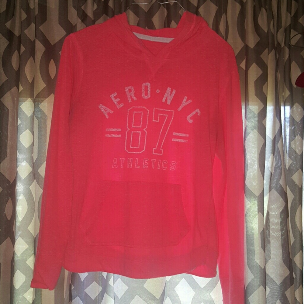 Aeropostal hooded tee