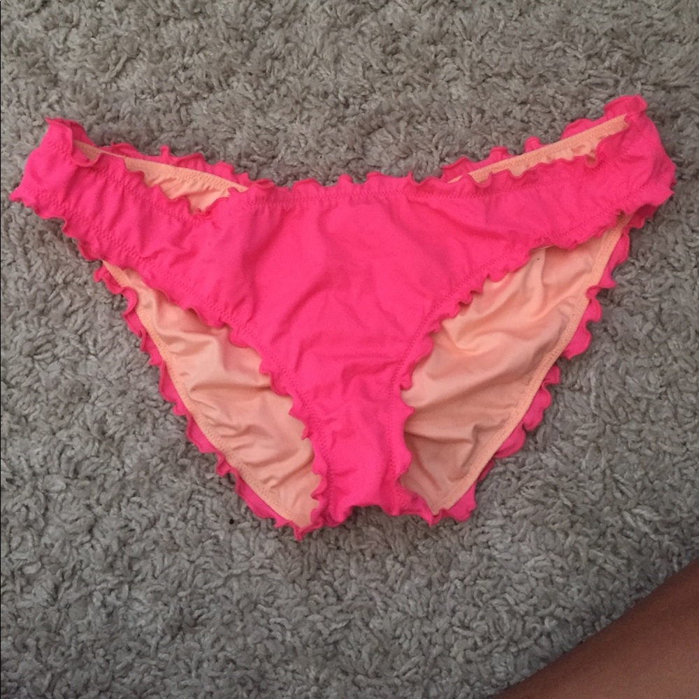 Ruffle bikini bottoms Victoria's Secret