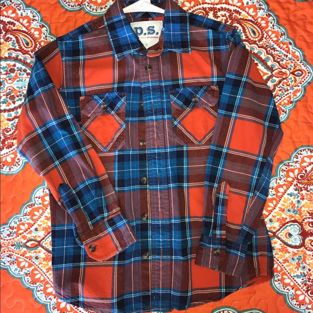 Boys flannel shirt
