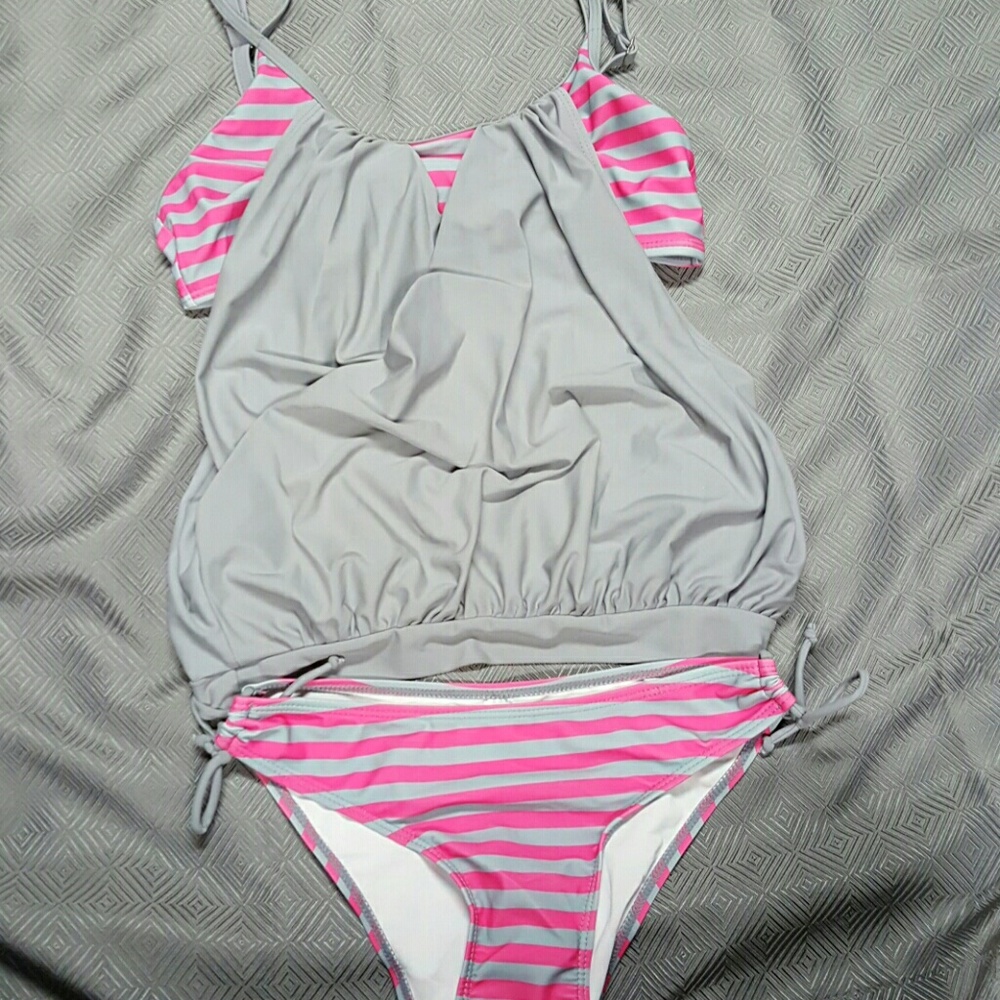 Too Cute! NWOT Tankini set
