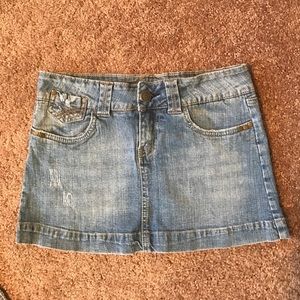 Jean skirt