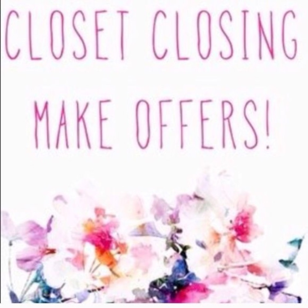 CLOSET CLOSING!