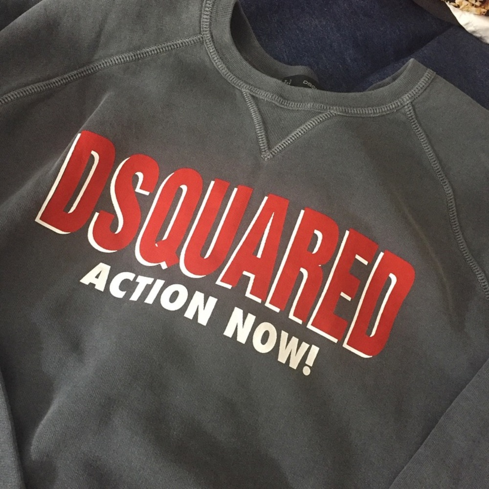 BRAND NEW DSQUARED Crew Neck Sweatshirt