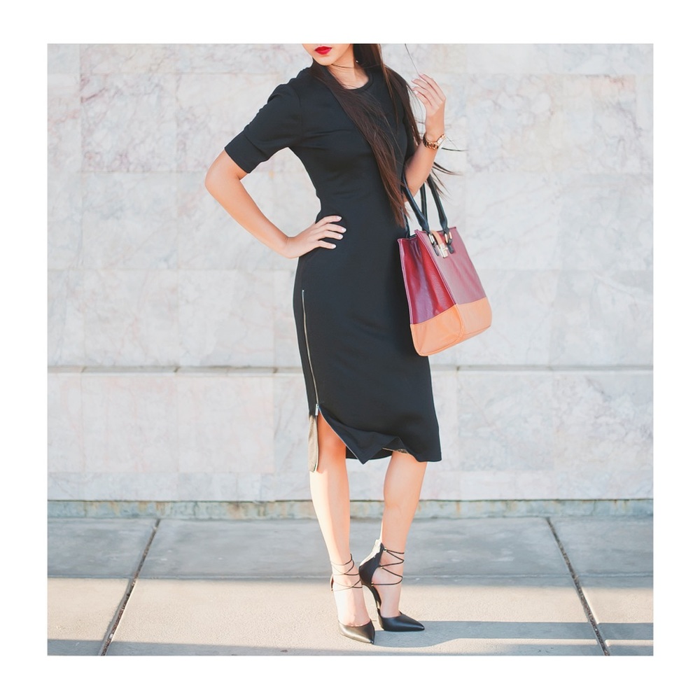 Lulu's Midi Pencil Dress