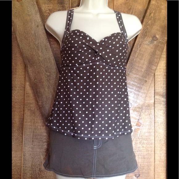 Beach House Other - 🐺POLKA DOT SWIM/BEACH WEAR TOP AND SKIRT🐺🐺🐺