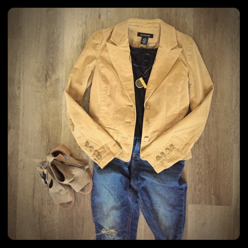 Camel color Calvin Klein Jeans Blazer