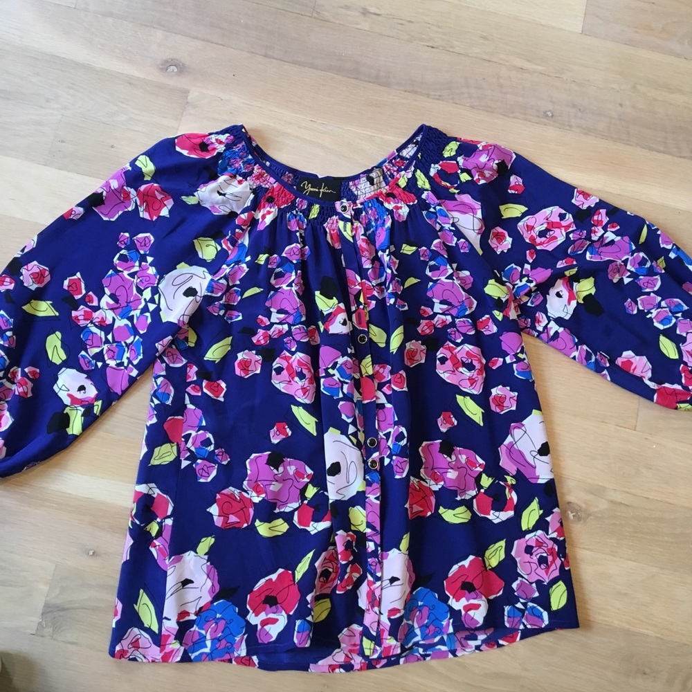 Yumi Kim silk floral top
