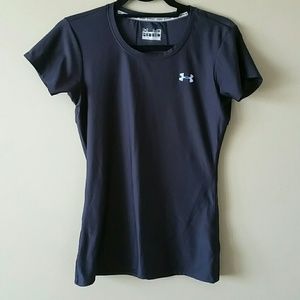 Under Armour Heat Gear fitted black tee