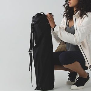 Lululemon Black Drishti Yoga Tote