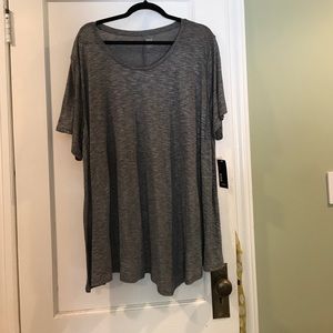 NWT - A.N.A. -3X silver top