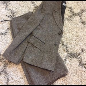 Brown Tahari suit