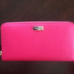 Kate Spade Newbury Lane Neda Wallet in Desert Rose