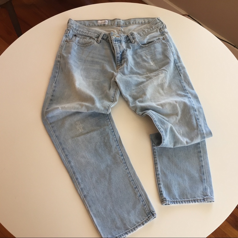 Gap Light Wash Boyfriend Jeans
