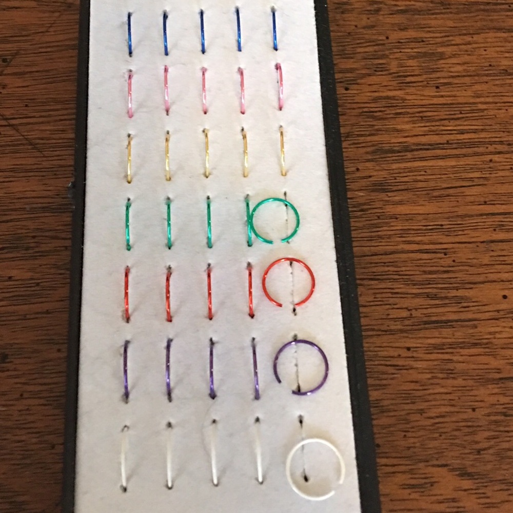 15 Colorful Nose Ring Hoops 🎉💕
