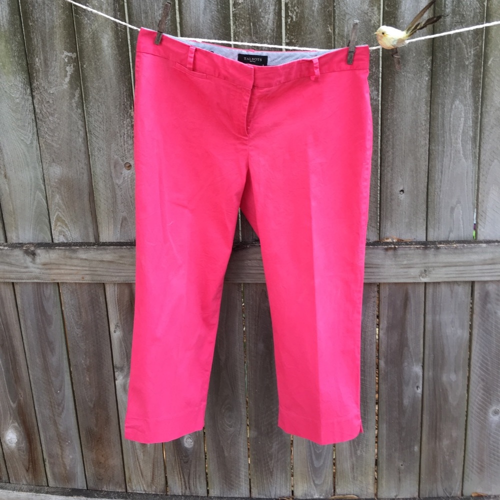 Talbot's capris- pink