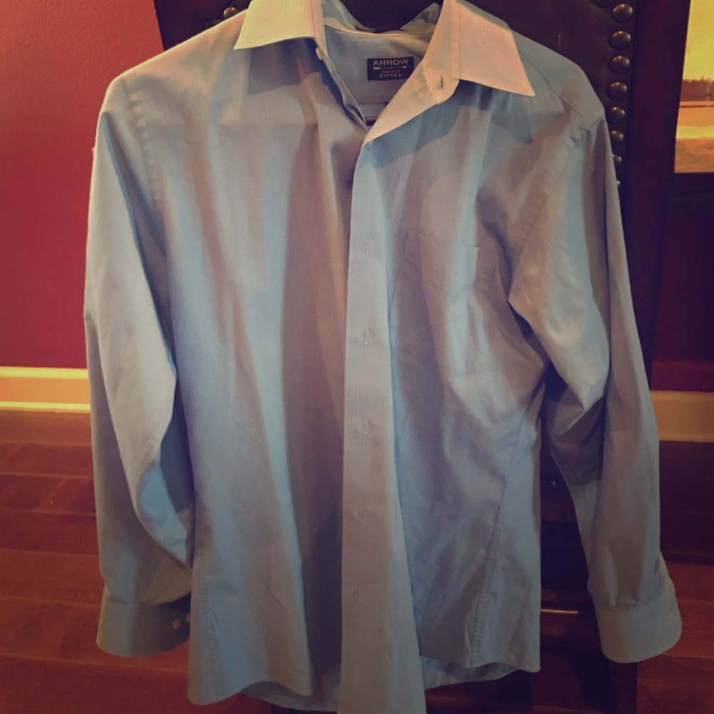 Men's arrow button down dress shirt size 32 medium