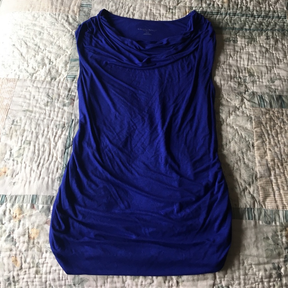 Liz Lange cowl neck maternity top