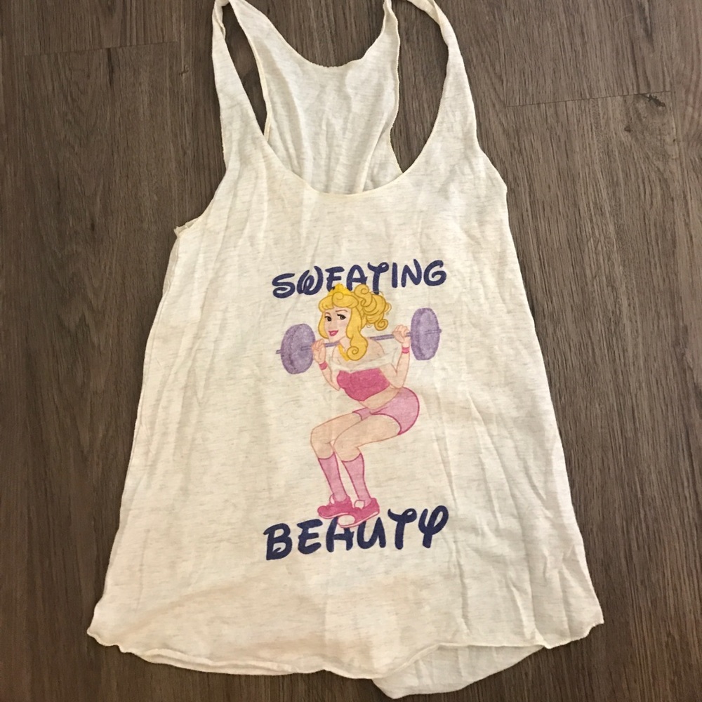 Sweating Beauty workout tank