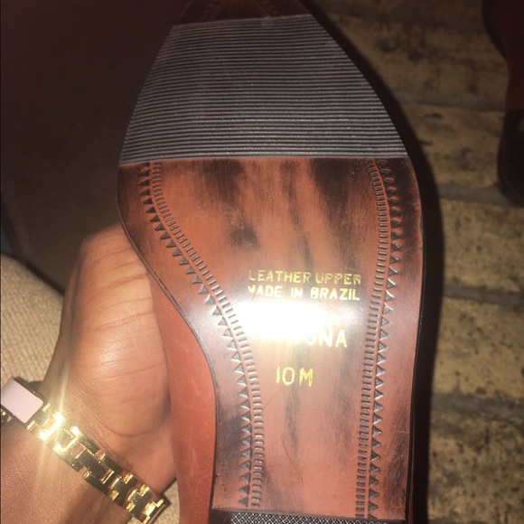 Black and Brown Short Boots - Picture 3 of 3