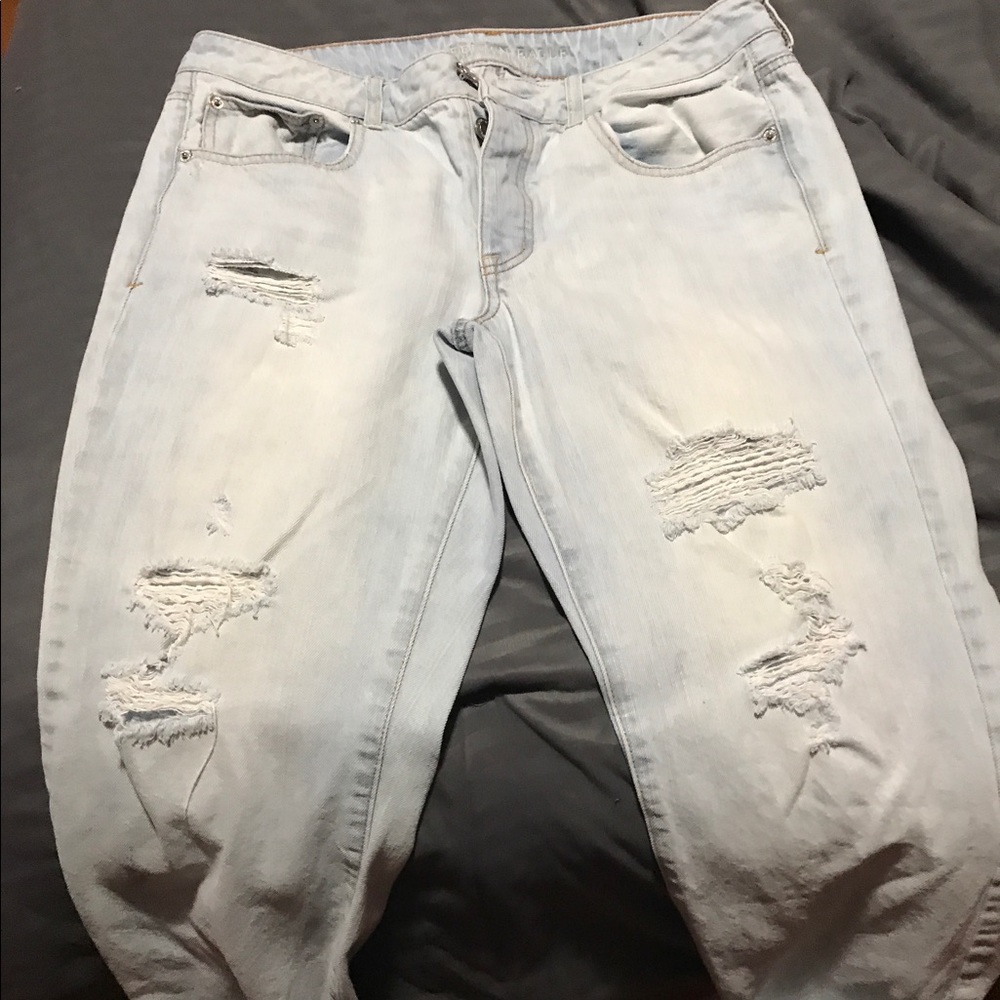 American eagle boy crop capris