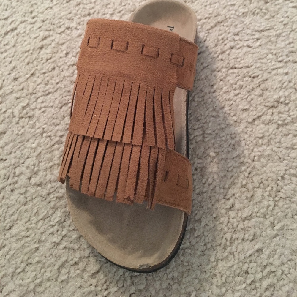 Fringe Sandals