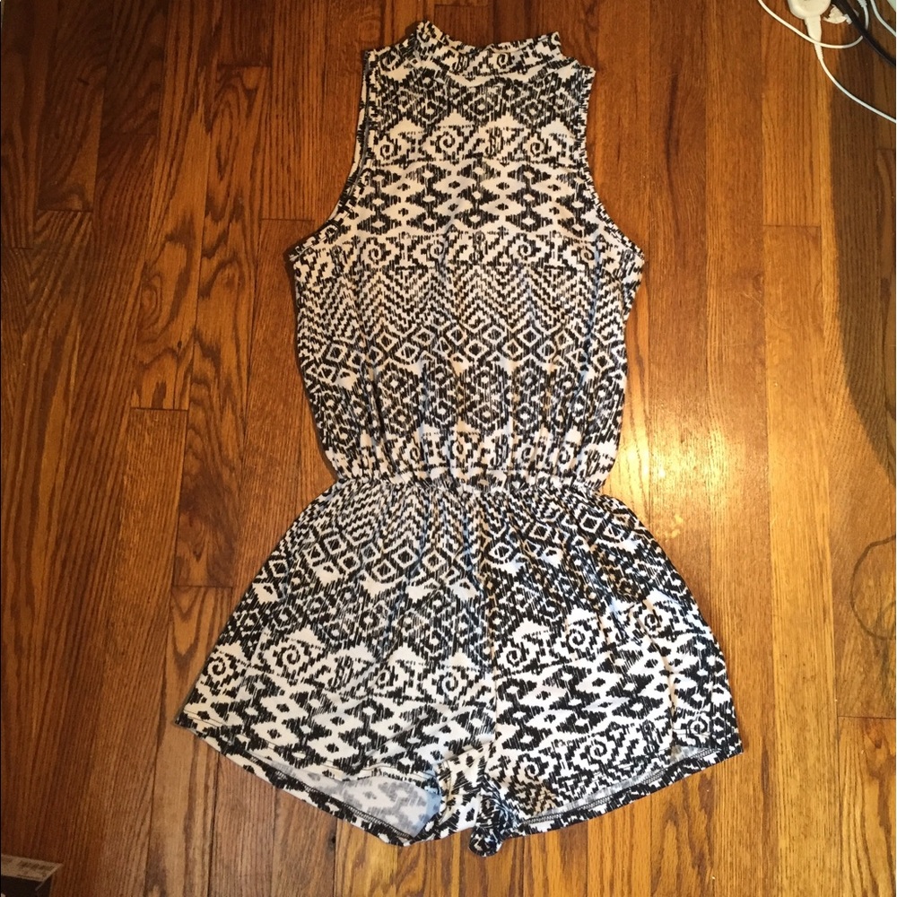 Tribal pattern romper