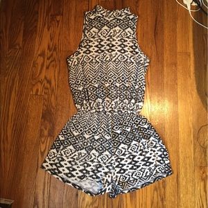 Tribal pattern romper
