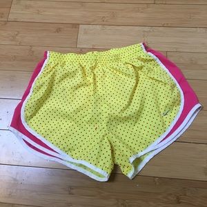 Nike polka dot running shorts