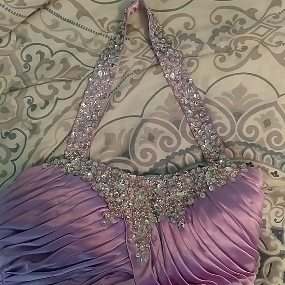 Purple prom dress - Picture 2 of 3