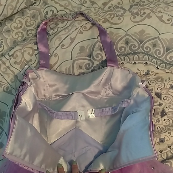 Purple prom dress - Picture 3 of 3