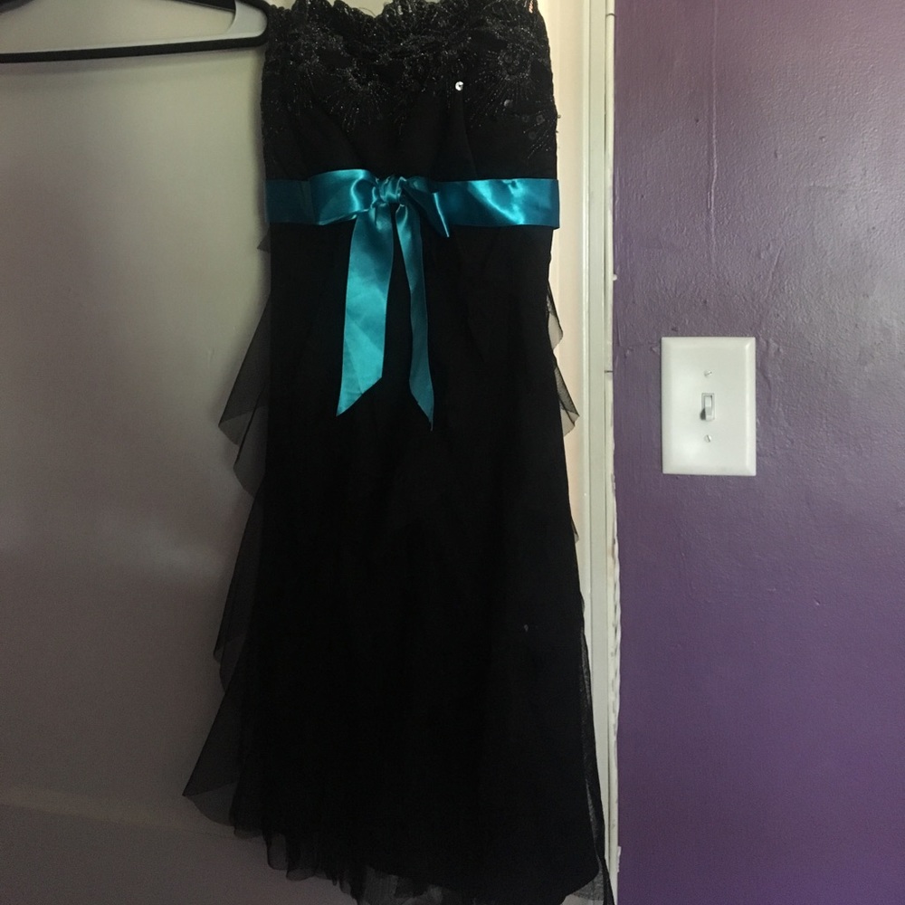 Black formal dress
