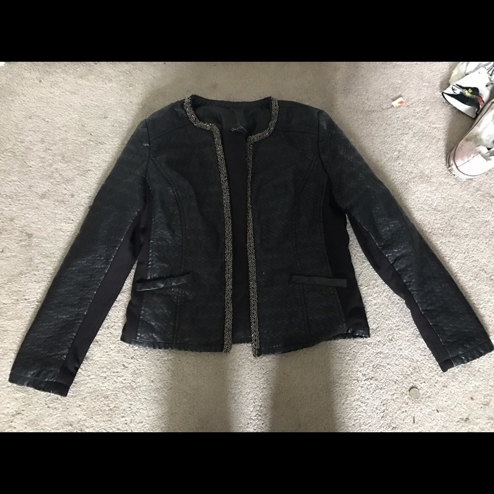 Leather jacket