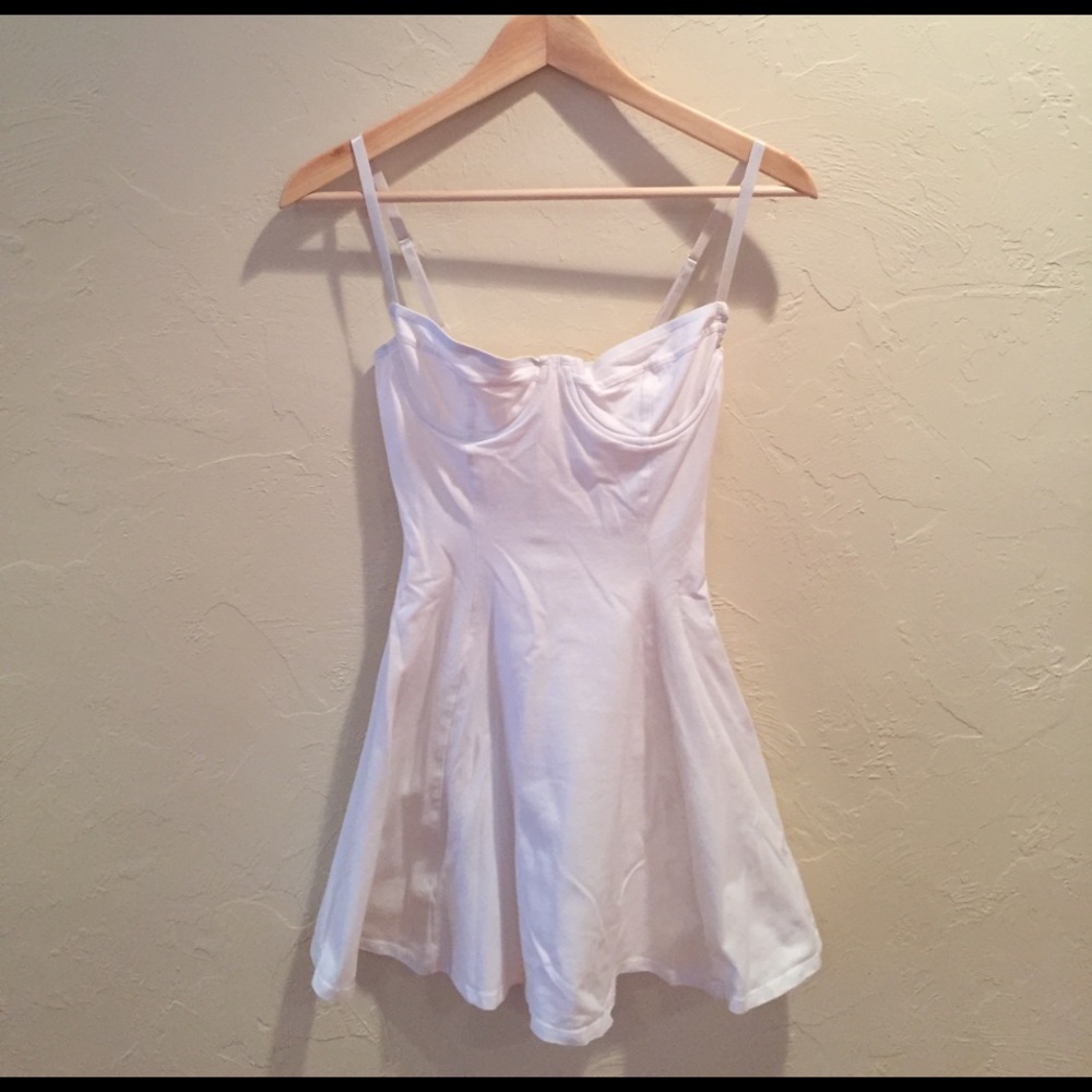 American Apparel White Summer Dress