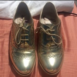 Gold Sam Edelman shoes