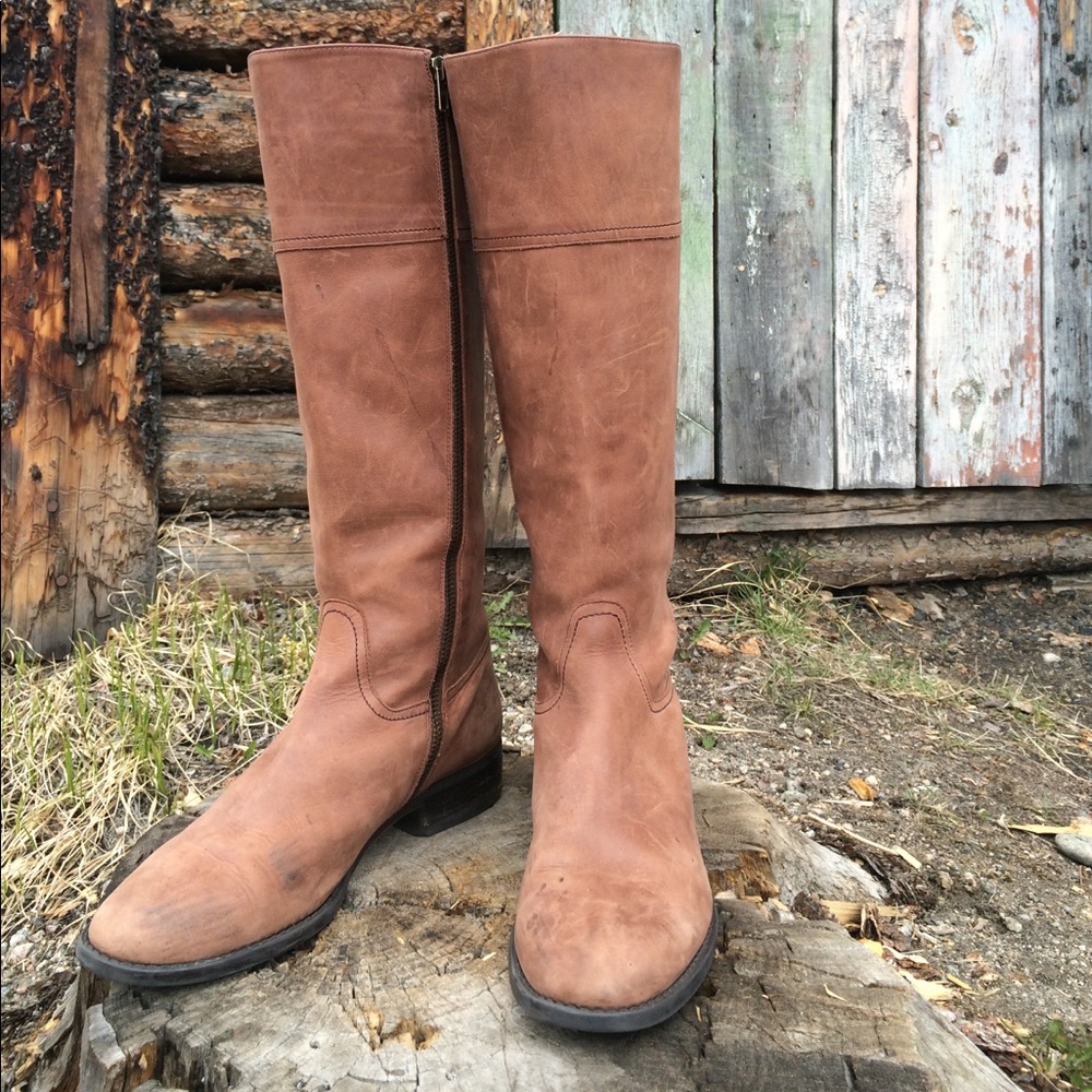 J Crew Nottingham Leather Boots