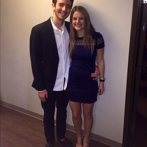 Navy Blue Formal Dress